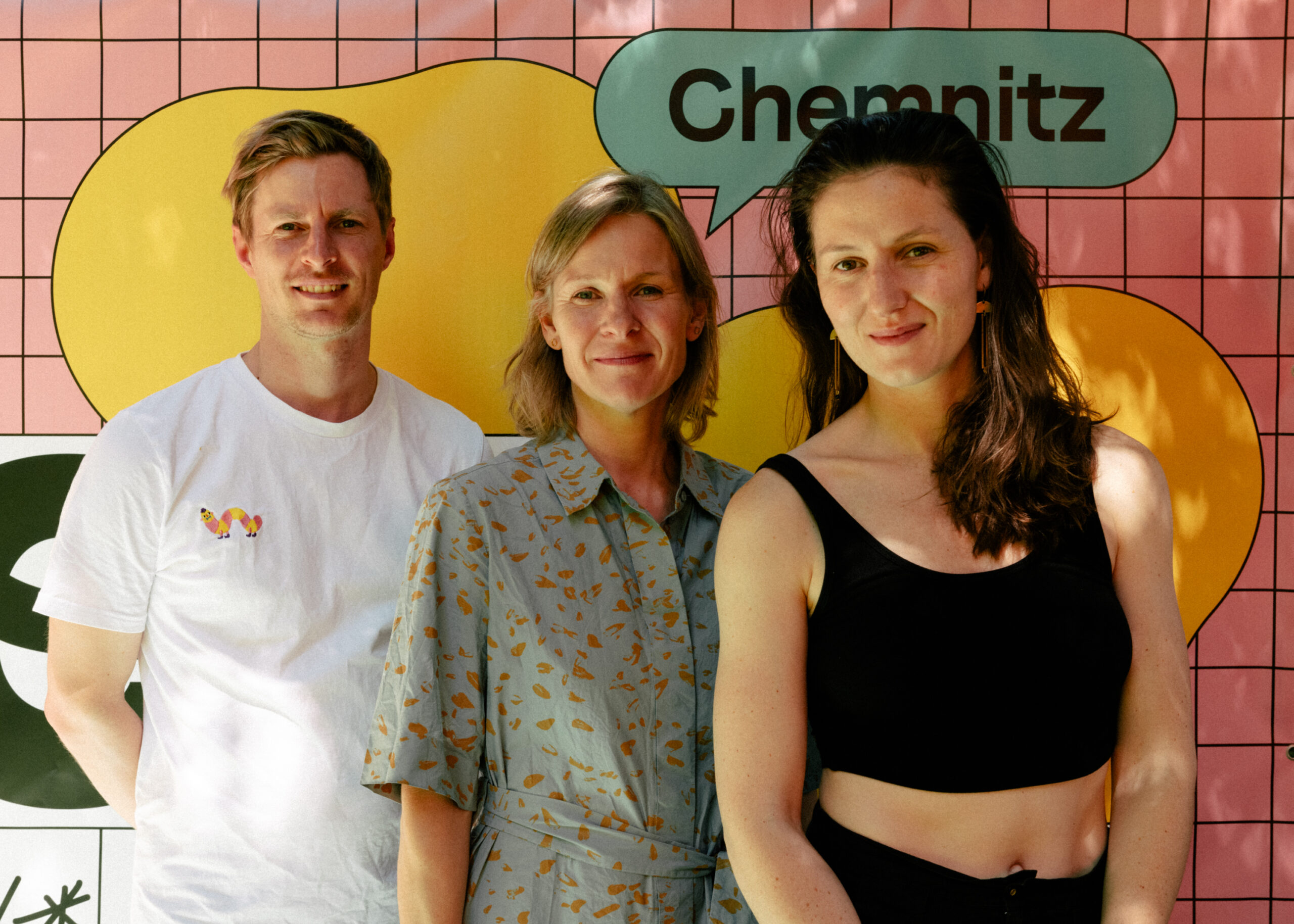 Team Chemnitz, Foto: Tim Gassauer, von links nach rechts: Benjamin Gruner, Kristin Eubling & Alice Leblanc